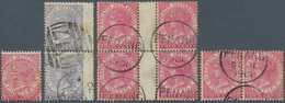 06323 Malaiische Staaten - Penang: 1867/1882, Nine Stamps Of Straits Settlements Used In Penang, With 1867 - Penang