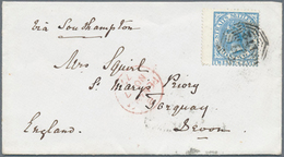 06327 Malaiische Staaten - Penang: 1877 Cover To Torquay, England Via Southampton Franked By Straits Settl - Penang