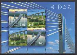 Hungary 2018. EUROPA CEPT - Bridges Nice Sheet MNH (**) - 2018