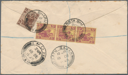 06620 Malaiische Staaten - Perak: 1925 (18.12.), Registered Cover Bearing FMS Tiger Stamps 5c. Purple On Y - Perak