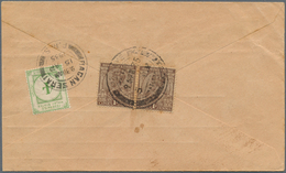 06667 Malaiische Staaten - Perak: 1935, 4c. Green Oblit. "BAGAN SERAI 15 AP 1935" Charging An Insufficient - Perak