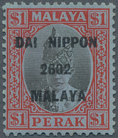 06786 Malaiische Staaten - Perak: Japanese Occupation, General Issues, 1942, 'Dainippon / 2602 / Malaya' O - Perak