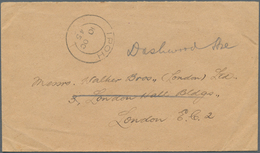 06798 Malaiische Staaten - Perak: BRITISH MILITARY ADMINISTRATION: 1945 (10.10.), Stampless Cover Of The F - Perak