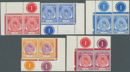 06838 Malaiische Staaten - Perlis: 1951/1952, Raja Syed Putra Definitives 11 Different Values Incl. Severa - Perlis