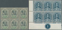 06885 Malaiische Staaten - Sarawak: 1899/1918, Sir Charles Brooke 5c. Olive-grey/green And Sir Charles Vyn - Altri & Non Classificati