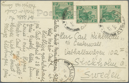 07148 Malaiische Staaten - Selangor: 1932, SABAK BERNAM: Federated Malay States Tiger 2c. Green (three Sin - Selangor