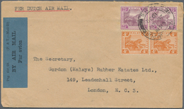 07151 Malaiische Staaten - Selangor: 1932 (26.5.), Federated Malay States Tiger Stamps 25c. Purple/magenta - Selangor