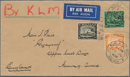 07263 Malaiische Staaten - Selangor: 1939 (13.6.), Airmail Cover Endorsed 'By K.L.M.' Bearing Mosque 50c. - Selangor