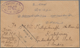 07270 Malaiische Staaten - Selangor: 1939, 8 C Grey Mosque Single Franking On Cover From KLANG, 20.OC 39, - Selangor