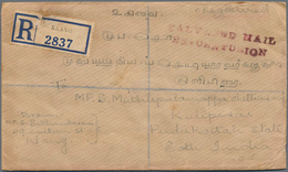 07273 Malaiische Staaten - Selangor: 1939, Crash Mail CENTURION, Registered Cover From Klang, 10.JUN 39, A - Selangor