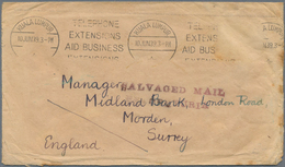 07274 Malaiische Staaten - Selangor: 1939, Crash Mail CENTURION, Cover From Kuala Lumpur, 10.JUN 39, Desti - Selangor