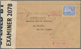 07293 Malaiische Staaten - Selangor: 1940 (5.12.), Mosque 12c. Ultramarine Single Use On Cover From Kuala - Selangor