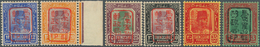 07450 Malaiische Staaten - Trengganu: 1942, JAPANESE OCCUPATION: Sultan Suleiman Six Different Values 12c. - Trengganu