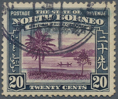 07571 Nordborneo: Japanese Occupation,  1942, 20 C. With Black Overprint, Used (SG Cat.  £800.-). - Nordborneo (...-1963)