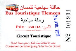 Bus Touristique De Tlemcen  (Tlemcen - Algérie) - Mundo