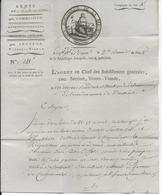AN 4 (1796) - ARMEE De SAMBRE ET MEUSE - SUPERBE LETTRE De BONN (ALLEMAGNE) => MAESTRICHT - Sellos De La Armada (antes De 1900)