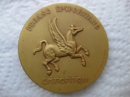 Médaille Empúries - Pegase   .XXV Siglos De Historia , Pegaso Emporitano , Emporiton , Calico  1972 - Andere & Zonder Classificatie