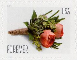 USA - 2017 - Celebration Boutonniere - Mint Self-adhesive Stamp - Unused Stamps