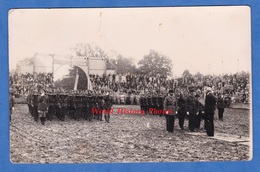 CPA Photo - à Situer - Fête Du 169e Régiment D' Infanterie De Forteresse RIF , Panneau à L'entrée Officier Angevillers ? - Weltkrieg 1939-45
