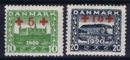 Denmark : Mi Nr 116 - 117  Postfrisch/neuf Sans Charniere /MNH/**   1921 - Ungebraucht