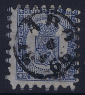 Finland : Mi Nr   8 B  Obl./Gestempelt/used  1860 - Used Stamps