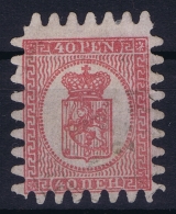 Finland : Mi Nr   9 B  Obl./Gestempelt/used  1860 - Gebruikt