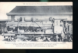 LOCOMOTIVES FRANCAISES - Estaciones Con Trenes