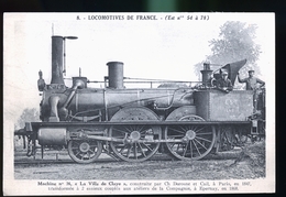 LOCOMOTIVES FRANCAISES - Stazioni Con Treni