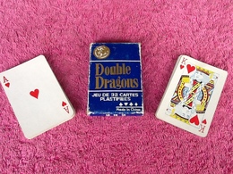 32 Cartes à Jouer  Double Dragons - 32 Cartas