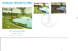 Congo Brazzaville - Port De Peche De Yoro ( FDC De 1979 à Voir) - FDC