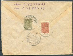 1931 USSR Mixed Franking Cover - Lettres & Documents