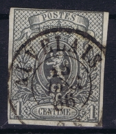 Belgium: OBP Nr 22 Obl./Gestempelt/used  1866 - 1866-1867 Petit Lion (Kleiner Löwe)