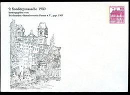 Bund PU115 C2/031 Privat-Umschlag INNKAI PASSAU 1980 - Private Covers - Mint