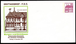 Bund PU115 D1/001 Privat-Umschlag SCHLOSS RHEYDT 1979 - Enveloppes Privées - Neuves