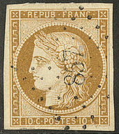 No 1, Obl Pc 857, Jolie Pièce. - TB - 1849-1850 Cérès