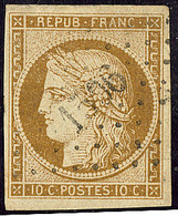 No 1a, Obl Pc 1506, Jolie Pièce. - TB - 1849-1850 Cérès