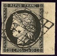 No 3, Bdf, Ex Choisi. - TB - 1849-1850 Cérès