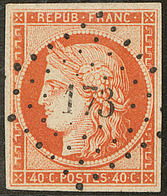 No 5, Obl Pc 173, Nuance Foncée. - TB - 1849-1850 Cérès