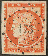 No 5, Obl Pc 173, Nuance Foncée. - TB - 1849-1850 Ceres