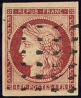 No 6, Un Voisin, Obl Gros Points, Jolie Pièce. - TB - 1849-1850 Cérès