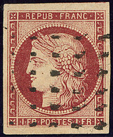 No 6, Un Voisin, Obl Gros Points, Jolie Pièce. - TB - 1849-1850 Ceres