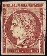 No 6, Belle Nuance Proche Du "rouge-brun". - TB - 1849-1850 Ceres