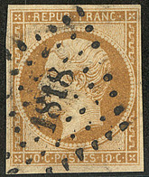 No 9, Obl Pc 1818. - TB - 1852 Luis-Napoléon
