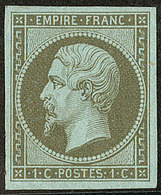 * No 11, Froissure D'angle Mais TB - 1853-1860 Napoléon III