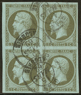 No 11, Bloc De Quatre Obl Cad 15 D'Oran Mars 62. - TB - 1853-1860 Napoleon III