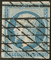No 15, Obl Grille Sans Fin. - TB - 1853-1860 Napoléon III