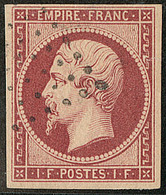 Réimpression. No 18e, Faussement Oblitéré, TB D'aspect - 1853-1860 Napoléon III
