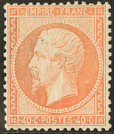 * No 23, Orange, Quasiment **, Très Frais. - TB. - R - 1862 Napoléon III