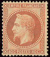 * No 31, Orange, Gomme Altérée Sinon TB - 1863-1870 Napoléon III Con Laureles