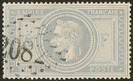 No 33, Obl Gc 2082, Très Frais. - TB - 1863-1870 Napoléon III Lauré